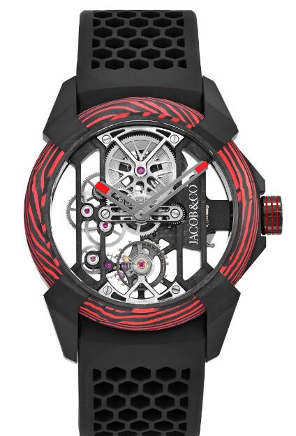 Jacob & Co. Epic X Titanium Watch Replica EX100.75.CR.CB.ALA4A Jacob and Co Watch Price